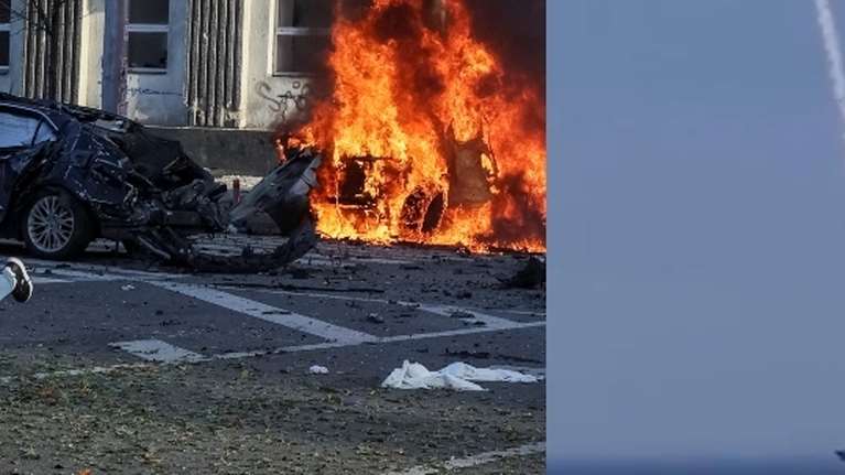 Η στιγμή που πύραυλοι εκτοξεύονται για να χτυπήσουν το Κίεβο και άλλες πόλεις της Ουκρανίας - Βίντεο του ρωσικού στρατού