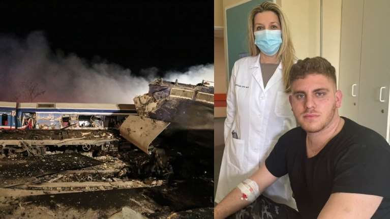 Τραγωδία στα Τέμπη: Ο 20χρονος ήρωας που έσπασε το τζάμι και έβγαλε δέκα άτομα από το βαγόνι 2- &quot;Επίγειος άγγελος&quot;