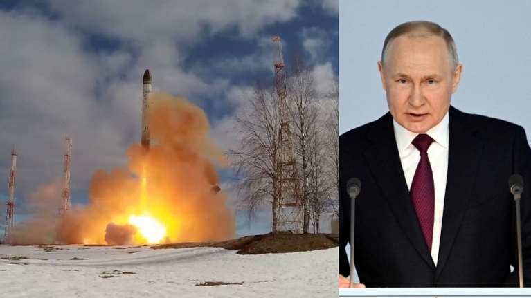 Φιάσκο Πούτιν με τον πύραυλο Satan: Αποτυχημένη δοκιμή του διηπειρωτικού πυραύλου την ώρα που ο Μπάιντεν ήταν στο Κίεβο