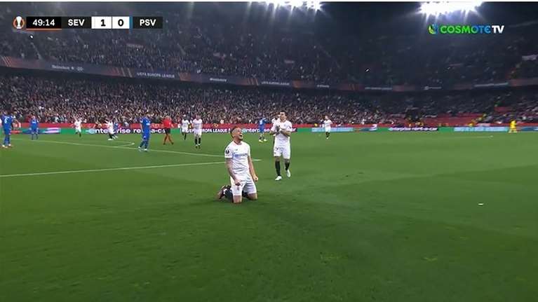 Europa League: Προβάδισμα για Σεβίλλη, νίκη στις καθυστερήσεις για την Μονακό! [βίντεο]