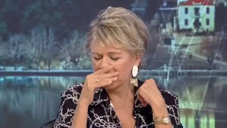 Έβαλε τα κλάματα οn air η Έλενα Ακρίτα με τις εικόνες από το νοσοκομείο στη Γάζα: &quot;Δεν μπορώ να μιλήσω...&quot;