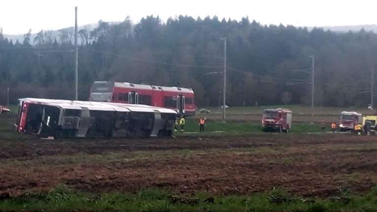 Ελβετία: Εκτροχιασμός δύο τρένων μέσα σε 20 λεπτά λόγω θυελλωδών ανέμων - 12 τραυματίες