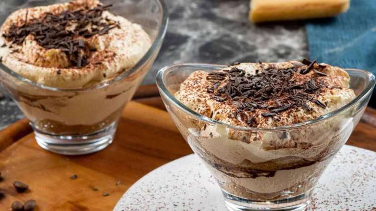 Πανεύκολο ατομικό τιραμισού σε ποτήρι - Δροσερή συνταγή, με ελάχιστα υλικά