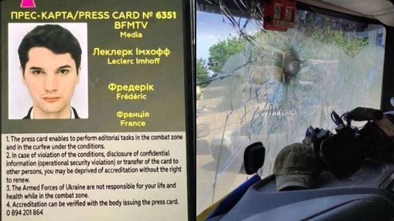 Πόλεμος στην Ουκρανία: Νεκρός Γάλλος δημοσιογράφος από ρωσική οβίδα - Χτυπήθηκε αυτοκινητοπομπή