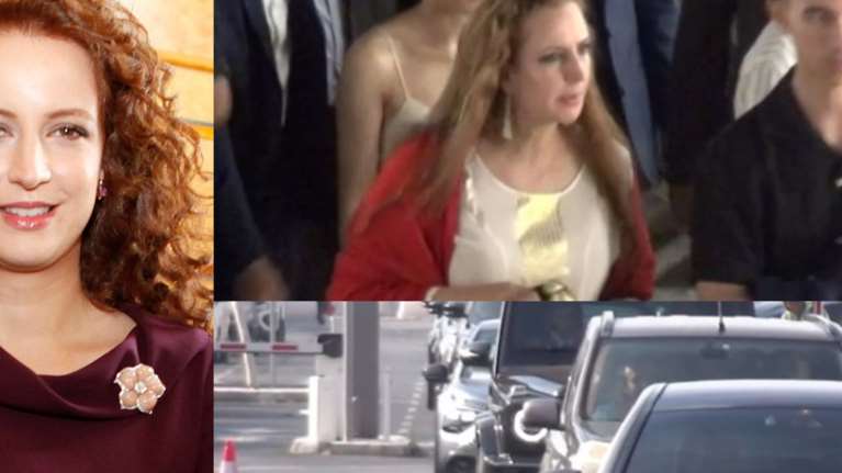 Λαλά Σαλμά: Στη Μύκονο η πριγκίπισσα του Μαρόκου - Το τεράστιο κομβόι των πολυτελών αυτοκινήτων και οι βόλτες με τον γιο της [βίντεο]