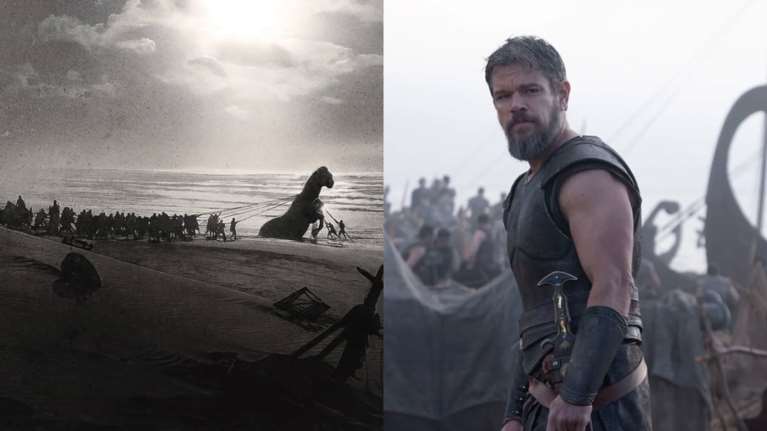 Εντυπωσιακές εικόνες από την "Οδύσσεια" - Ο Ντέιμον στον ρόλο του ομηρικού ήρωα και ο Δούρειος Ίππος