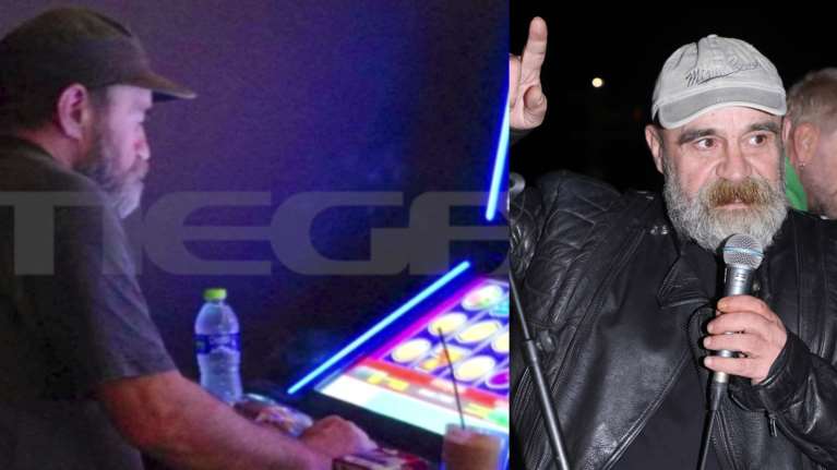 &quot;Άλλος Άνθρωπος&quot;: Φωτογραφία με τον Πολυχρονόπουλο να παίζει &quot;φρουτάκια&quot; - Το πρακτορείο πατέρα γνωστής παρουσιάστριας