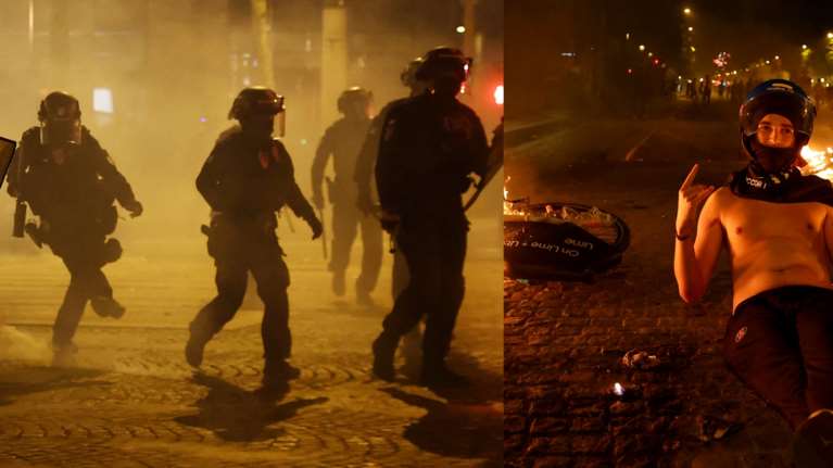 Βίαια επεισόδια στη Γαλλία μετά τη νίκη της Παρί: Δύο νεκροί και πάνω από 200 τραυματίες - Εκατοντάδες συλλήψεις [βίντεο - εικόνες]