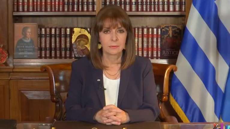 Το μήνυμα της Προέδρου της Δημοκρατίας στον απόδημο Ελληνισμό για την 25η Μαρτίου