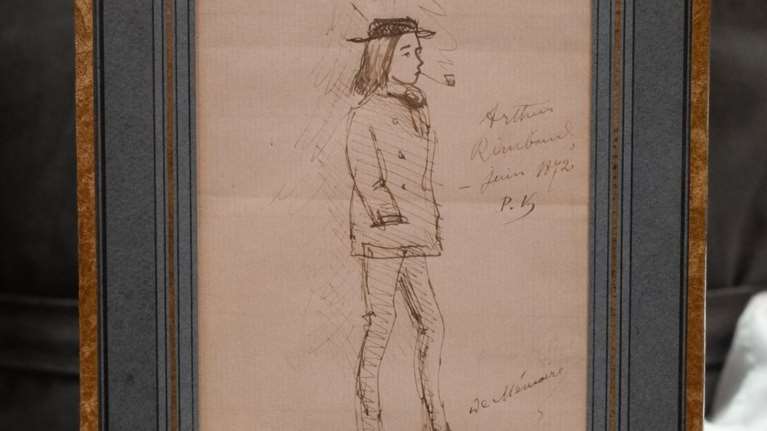Γαλλία: Το πορτρέτο του Ρεμπό, σκιτσαρισμένο από τον Βερλέν, πωλήθηκε έναντι 585.000 ευρώ