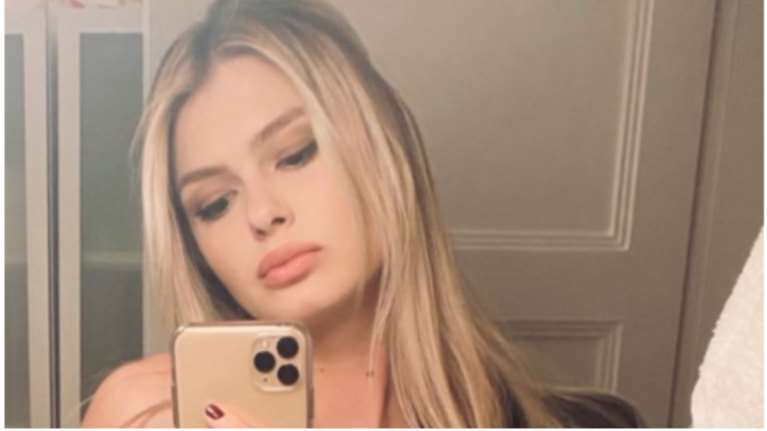 Σέξι κοκκινοσκουφίτσα η Αμαλία Κωστοπούλου: Η Halloween μεταμφίεση με δαντέλα και βελούδο