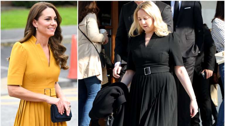 Κάντο όπως η Κέιτ: Η Θεοδώρα φόρεσε το ίδιο φόρεμα με τη Μίντλετον στο μνημόσυνο του πατέρα της