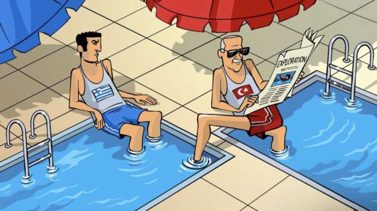 Αμερικανός οικονομολόγος &quot;καρφώνει&quot; Ερντογάν με σκίτσο για τις &quot;τρελές και επικίνδυνες&quot; κινήσεις του