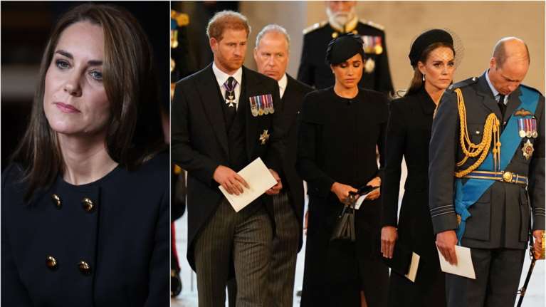 Συντετριμμένη και σε άσχημη ψυχολογική κατάσταση η Κέιτ Μίντλετον - Η πρώτη εμφάνιση μετά τις "διαρροές" του Χάρι