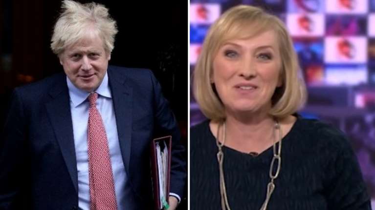 Σάλος με παρουσιάστρια του BBC που πανηγύρισε για την αποχώρησηΤζόνσον από τη διαδοχή για την πρωθυπουργία [Βίντεο]