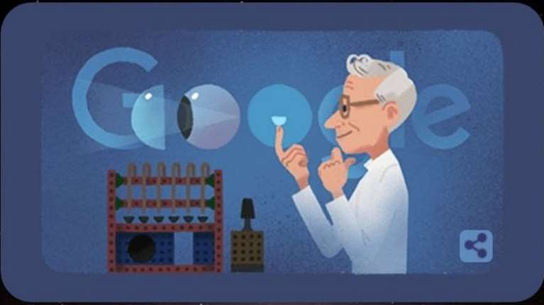 Otto Wichterle: Με doodle τιμά η Google τον εφευρέτη των φακών επαφής