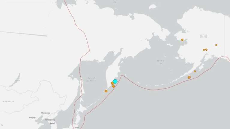 Σεισμός 7,8 Ρίχτερ στην Καμτσάτκα της Ρωσίας - Προειδοποίηση για τσουνάμι