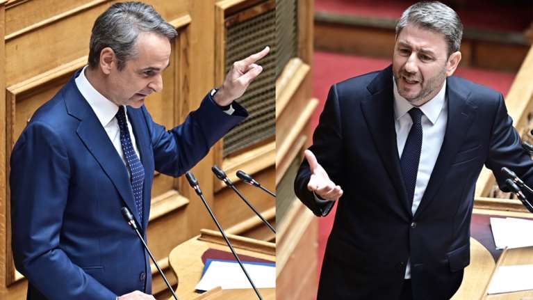 Κόντρα Μητσοτάκη - Ανδρουλάκη: "Παρουσιάζεστε ως κακέκτυπο του ΠΑΣΟΚ του '80" - "Δεν έχω το ταλέντο σας στα  σκάνδαλα"