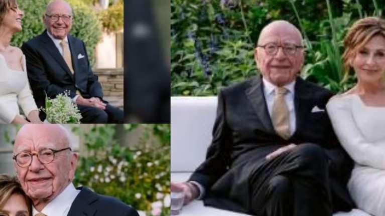 Ο πέμπτος γάμος του Ρούπερτ Μέρντοχ: Ο 92χρονος μεγιστάνας παντρεύτηκε την 67χρονη Έλενα Ζούκοβα [Εικόνες]