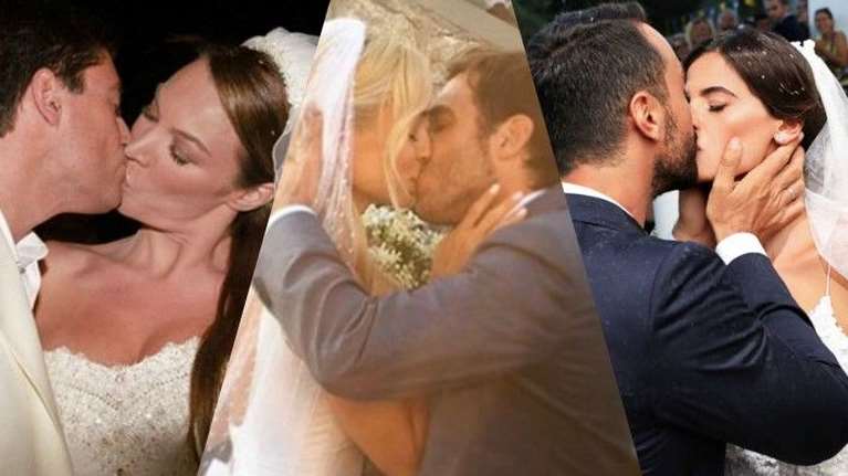 Τα γαμήλια φιλιά διασήμων ζευγαριών που άφησαν ιστορία [εικόνες]