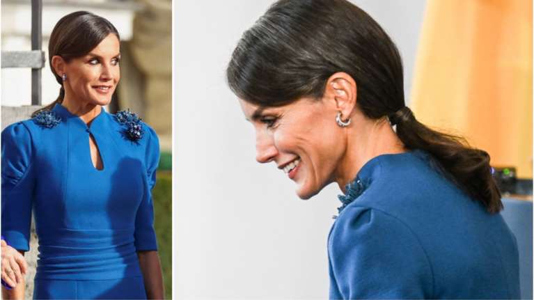 Η αμήχανη στιγμή της Λετίσια: Εμφανίστηκε σαν δίδυμη με την Πρώτη Κυρία - Το λάθος και η αντίδραση