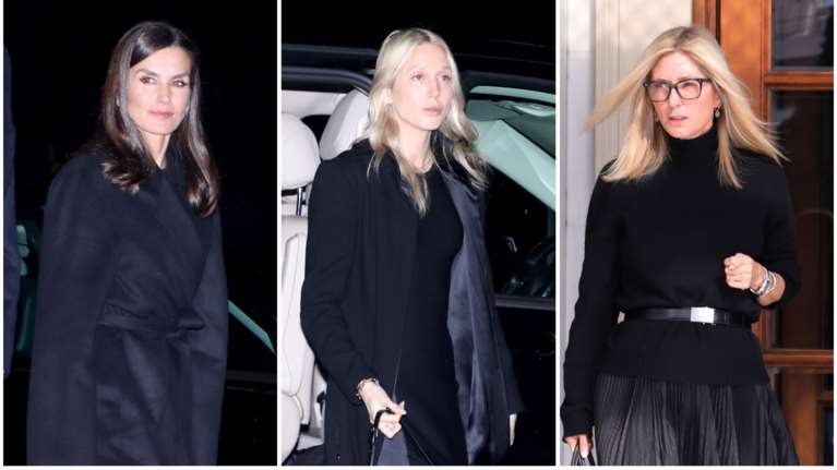 Πενθούσες στην Αθήνα: Το άνετο look της Λετίσια, η fashion icon Μαρία Ολυμπία, η ολόσωστη Μαρί Σαντάλ και το κολάν της Μπλάτνικ