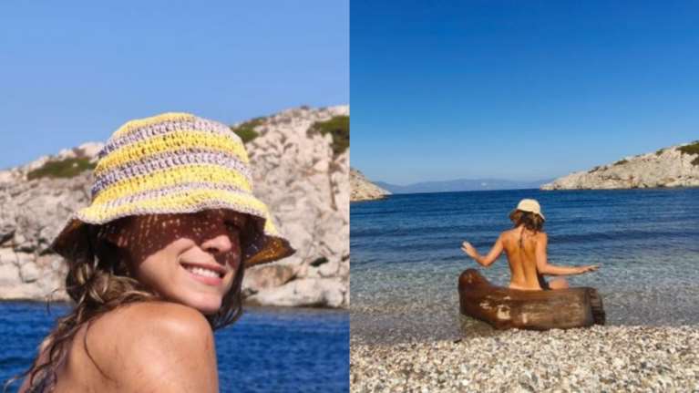 Έλλη Τρίγγου: Κάνει γυμνισμό σε παραλία και &quot;ρίχνει&quot; το Instagram - Οι φωτογραφίες χωρίς μαγιό
