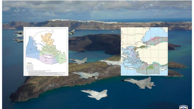 Τι δείχνει ο χάρτης με τον Θαλάσσιο Χωροταξικό Σχεδιασμό της Ελλάδας - Οι δομικές διαφορές με τη &quot;Γαλάζια Πατρίδα&quot; της Τουρκίας