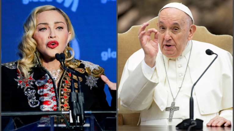 Η Μαντόνα (προ)καλεί τον πάπα Φραγκίσκο: Έχω αφοριστεί 3 φορές αλλά πρέπει να συζητήσουμε
