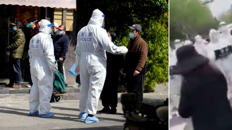 Απελπισία στη Σανγκάη: Συγκρούσεις κατοίκων με αστυνομικούς, υγειονομικούς - Πολίτες στοιβάζονται σε κέντρα καραντίνας