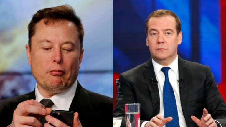 Ο Μεντβέντεφ ειρωνεύτηκε την Λιζ Τρας, αλλά ακολούθησε επικό τρολάρισμα του Ίλον Μασκ για τον πόλεμο στην Ουκρανία
