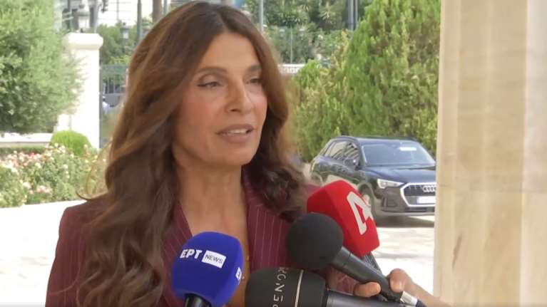 Πόπη Τσαπανίδου: Οι πρώτες δηλώσεις της δίπλα δίπλα με τον Νίκο Παππά: &quot;Είμαι αποφασισμένη  - Θα δώσω τον καλύτερό μου εαυτό&quot;