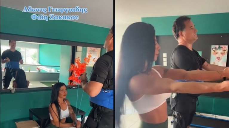 Στροφή στην γυμναστική για τον Άδωνι Γεωργιάδη - Το ρίχνει στη... μυική μάζα με την βοήθεια personal trainer [βίντεο]