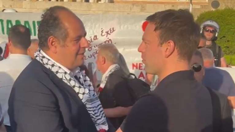 Στο Σύνταγμα για την Παλαιστίνη ο Στ. Κασσελάκης- Σκοπεύει να πάει εθελοντής με αποστολή στη Γάζα