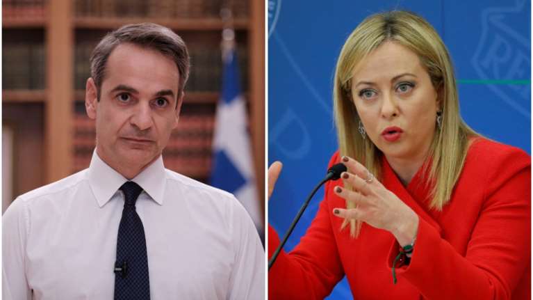 Τηλεφωνική επικοινωνία Μητσοτάκη με Μελόνι: Στο επίκεντρο η ενεργειακή κρίση και το μεταναστευτικό