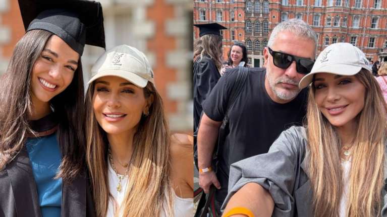 Πήρε πτυχίο η Μελίνα Νικολαΐδη: Συγκινημένη η Δέσποινα Βανδή, στο πλευρό της ο Βασίλης Μπισμπίκης [εικόνες]