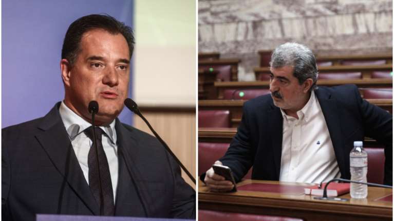 &quot;Λαμόγια να φοβάστε&quot; - &quot;Παύλο, χαλάρωσε την πολλή τσικουδιά&quot;: Χαμός στο Twitter ανάμεσα σε Γεωργιάδη και Πολάκη