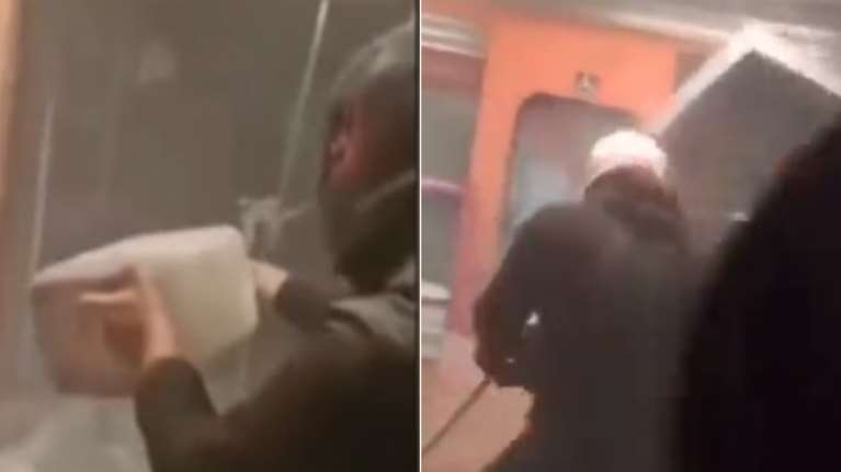 Αγρια επεισόδια στο κέντρο της Αθήνας: Ακροδεξιοί φώναζαν &quot;κάψτους&quot; για τους αντιεξουσιαστές - Γεμάτο με κόσμο το τρένο [βίντεο]