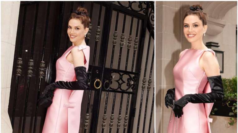 Ντάσα Ζούκοβα Νιάρχου: Η glamour εμφάνιση αλά Όντρεϊ Χέπμπορν που θύμισε παλιό καλό Χόλιγουντ