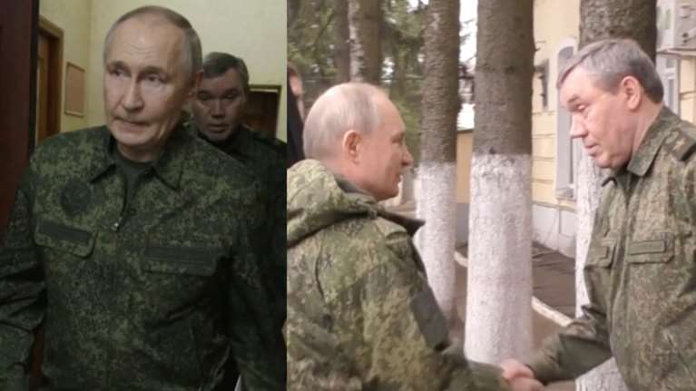 Στο Κουρσκ για πρώτη φορά ο Πούτιν μετά την ουκρανική εισβολή - Με στρατιωτική παραλλαγή, μήνυμα σε Τραμπ