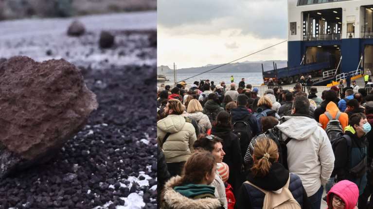Σεισμοί σε Σαντορίνη - Αμοργό: Το καλό και το κακό σενάριο - &quot;Το ηφαίστειο έχει ξυπνήσει, αν σπάσει το ρήγμα, θα δώσει 6 Ρίχτερ&quot; [βίντεο]