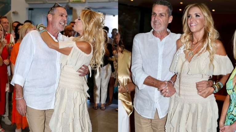 Παντρεύτηκε η Μαίρη Μηλιαρέση τον εκλεκτό της καρδιάς της - Στο πλευρό της η κόρη και ο πατέρας της [εικόνες]