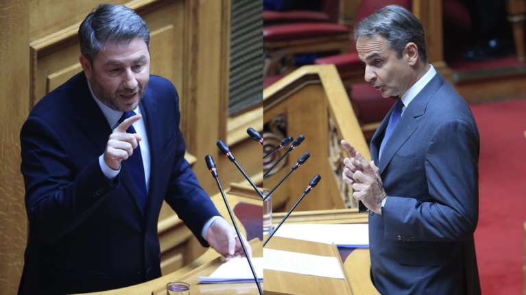 Κόντρα Ανδρουλάκη - Μητσοτάκη για τον ΟΠΕΚΕΠΕ: "Ο φραπές βλάπτει τα νεύρα σας" - "Δεν θα λέτε τη ΝΔ γαλάζια συμμορία"