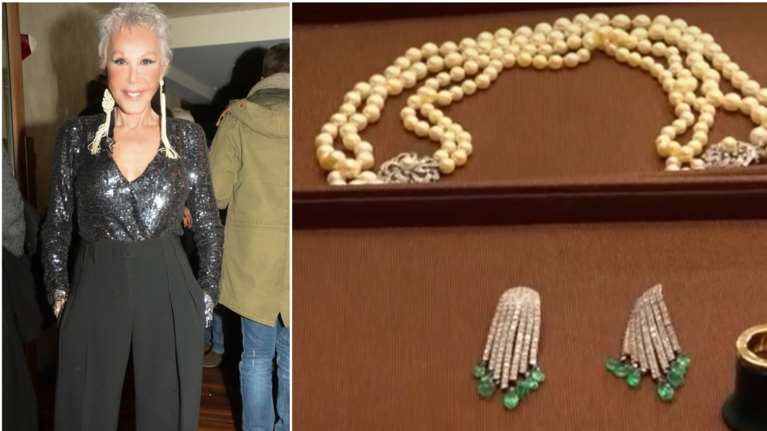 Σε δημοπρασία πανάκριβα κοσμήματα της Ζωής Λάσκαρη: &quot;Δεν γνωρίζουμε τίποτα&quot; απαντούν ο Αλέξανδρος Λυκουρέζος και η κόρη τους