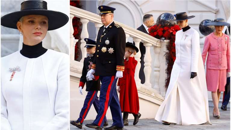 Στιλ και λάθη στο Μονακό: Το εκκεντρικό look της Σαρλίν και η Σαρλότ Κασιράγκι που έσωσε την κατάσταση