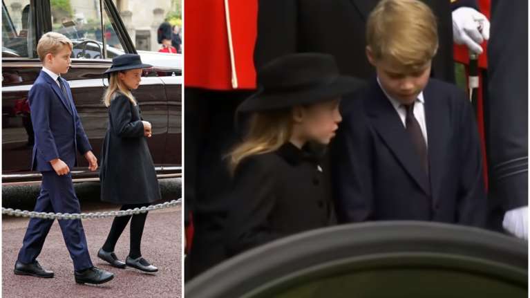 "Πρέπει να κάνεις υπόκλιση": Η στιγμή που η πριγκίπισσα Σάρλοτ διορθώνει τον πρίγκιπα Τζορτζ