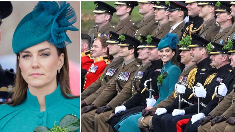 Συνταγματάρχης Κέιτ: Η πριγκίπισσα έγραψε ιστορία με τιρκουάζ coat dress και καπέλο σε σχήμα καρδιάς
