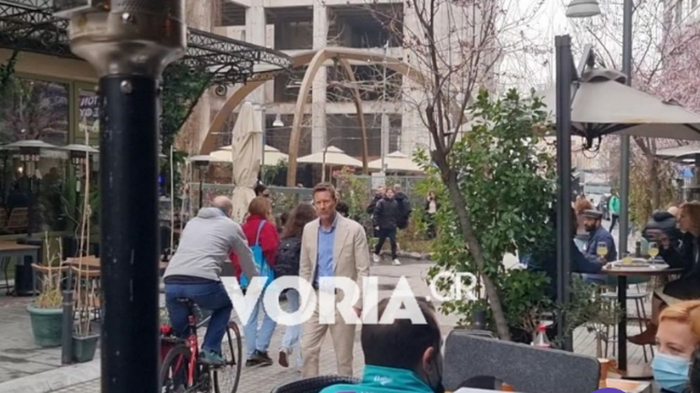 Ξεκίνησαν τα γυρίσματα του &quot;The Bricklayer&quot; στη Θεσσαλονίκη: Οι πρώτες σκηνές με τον Ααρον Έκχαρτ [εικόνες]