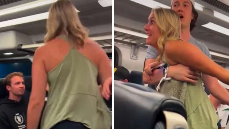 ΗΠΑ: Viral το ξενοφοβικό ξέσπασμα μεθυσμένης γυναίκας σε τρένο - Την απέλυσαν μετά τον σάλο