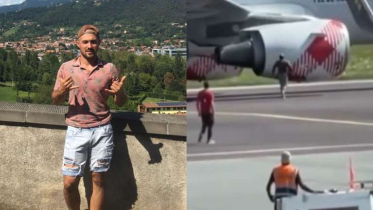 Τραγωδία στο Μπέργκαμο: Η στιγμή που ο 35χρονος οικοδόμος τρέχει προς το αεροπλάνο, πριν τον ρουφήξει ο κινητήρας [βίντεο]